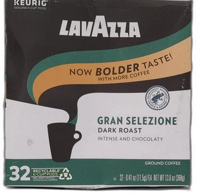 *2025-9-28* Lavazza Single-serve Coffee K-cups For Keurig Brewer, Gran Selezione - Image 1 of 4