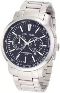 Nautica Men's N22603G Classic Chronograph Bracelet / NCT 800 Watch - Picture 1 of 1