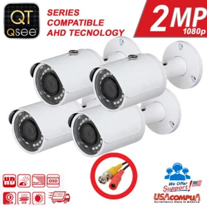 Q-See COMPATIBLE QTH8053B 4-PACK 2MP 1080p 3.6MM Camera 4 Pack (NO Q-SEE LOGO) - Picture 1 of 4