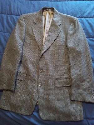 Blazer Gianfranco Ruffini Lana de Cordero 3 Botones 40L HoundsTooth Foto 1 de 4