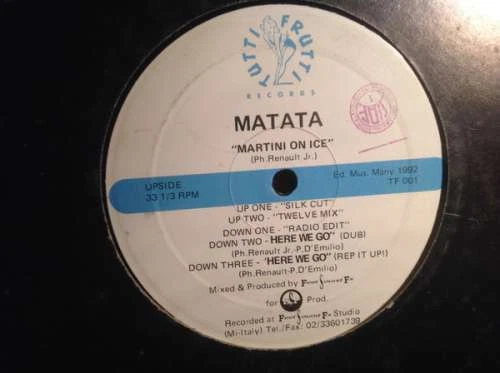 Matata - Martini On Ice 12" Vinyl Schallplatte  - Bild 1 von 1