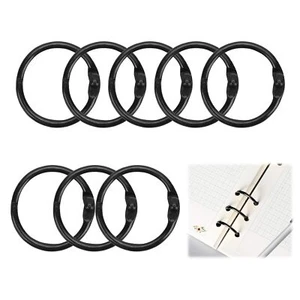 20 Pcs Anneaux De Reliure Anneaux De Livre De 50mm etalliqueanneaux ArticuléS... - Photo 1/7