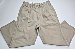 Pantalones chinos Tommy Bahama para hombre plisados beige relax talla 31 - Imagen 1 de 7