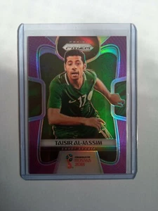 2018 Panini Prizm World Cup #176 Taisir Al-Jassim Purple PRIZMS 91/99 - Zdjęcie 1 z 2