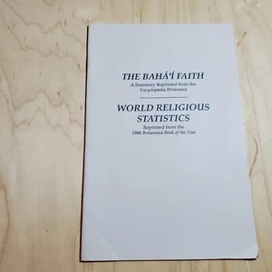 The Baha'i Faith World Religious Statistics, PB 1988,  BH4 - Picture 1 of 2