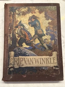 1921 Rip Van Winkle - Washington Irving - Illustrations by N.C. Wyeth - McKay - Picture 1 of 7