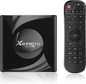 Box Android TV 13.0 4GB RAM 64GB ROM Android TV Box Rk3528 Quad Core 64 Bit Cort - Foto 1 di 12