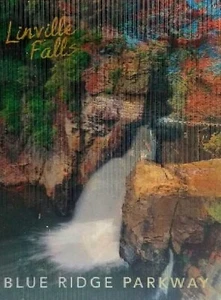Linville Falls Blue Ridge Parkway 3D Kühlschrankmagnet - Bild 1 von 1