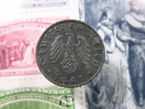 Germany 5 Reichspfennig 1941 B Münze Österreich Deutschland World Coin g8694 - Picture 1 of 2