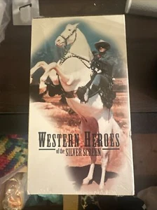 Western Heroes of the Silver Screen (VHS 1997) Gene Autry, Roy Rogers - Picture 1 of 2