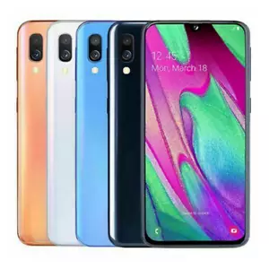 Top Con Samsung Galaxy A40 64GB - Schwarz - Dual SIM - Netzwerk entsperrt - Bild 1 von 2