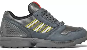 Adidas ZX 8000 x LEGO Color Pack Grey Gray Ash FY7080 Sneakers Shoes 8 / 9.5 NIB - Picture 1 of 8