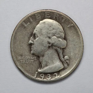 1932 S Washington Silver Quarter - Picture 1 of 3
