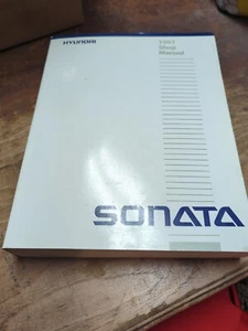 Hyundai Sonata 1991 servicio de reparación libro manual original fabricante de equipos originales - Imagen 1 de 4