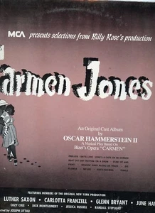 CARMEN JONES * ORIGINAL CAST ALBUM *NEW YORK PRODUCTION* * * SEALED - Picture 1 of 2