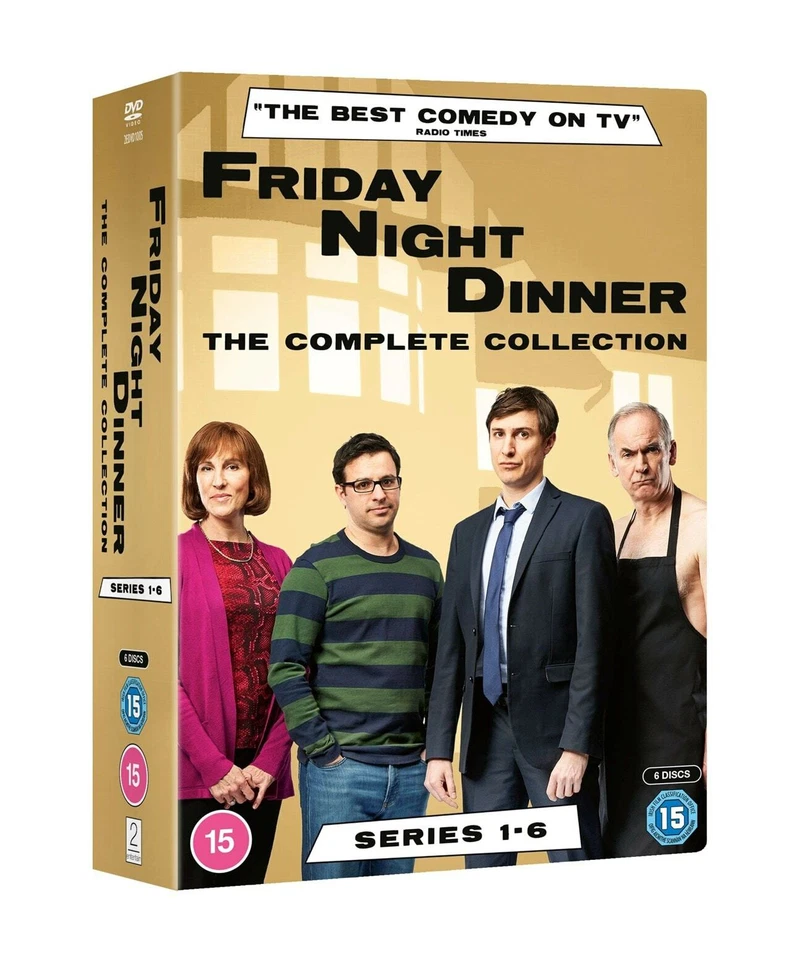 Friday Night Dinner The Complete Collection Series 1-6 Season 1 2 3 4 5 6 DVD - image 1 of 1