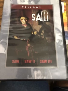 Saw Trilogy ** 1 2 3 ** Full Screen Edition, 3 Disc SET (DVD) - Picture 1 of 1