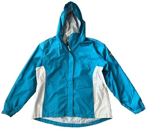 Stearns Dry Wear Jacket Mens XL Blue Hooded Waterproof Zip Up Breathable Hoodie - Picture 1 of 15