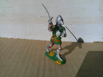 caballero 54mm plomo, figura medieval bien pintada Foto 1 de 3