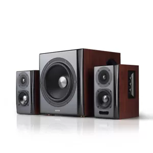 Edifier S350DB 2.1 Lautsprechersystem mit Bluetooth aptX - braun - Bild 1 von 1