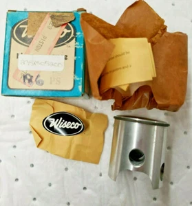 VINTAGE WISECO PISTON 186PS YAMAHA  100cc LT MX DT 1972-83 REED INDUCTION  - Picture 1 of 6