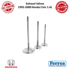 Ferrea 26 mm Exhaust Valves For 92-00 Civic 1.6L SOHC 16 Valve D16Z6, Y5, Y7, Y8 - Picture 1 of 10