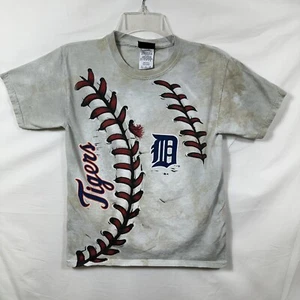 Liquid Blue Detroit Tigers MLB Baseball Youth Small S T-Shirt Tarik Skubal The D - Picture 1 of 9