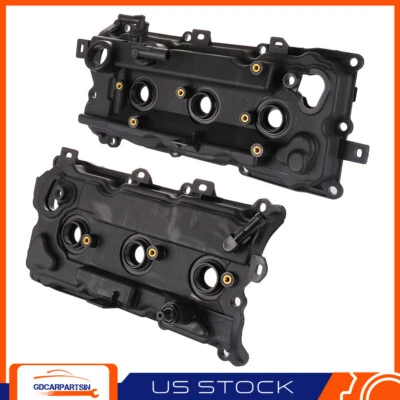Cubierta de válvula de motor lado izquierdo y derecho 2012-2014 para Nissan Murano 3,5 L Foto 1 de 4