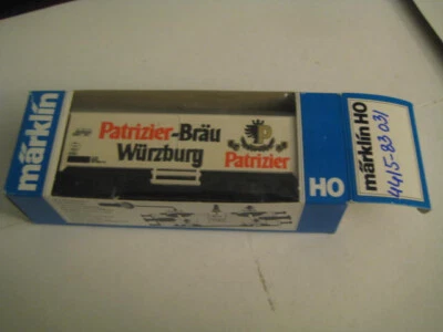 Marklin Ho 4415-83031 DB Patrizier-Brau Wurzburg Kuhlwagen en Original Box Lnib - Photo 1/4