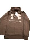 Under Armour Mens Rival Fleece Logo Hoodie   Ua Gym Training Pullover Hooded To