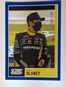 2021 CHRONICLES RACING SCORE BLUE RYAN BLANEY 108/199 - Bild 1 von 2