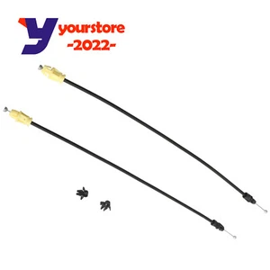 Front Left & Right Door Latch Cables for GMC Sierra 1500 2500HD 3500HD 2007-2014 - Picture 1 of 7