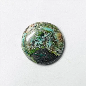 Piedra preciosa suelta cabujón turquesa azurita natural para joyería 42 quilates ME-11309 - Imagen 1 de 3