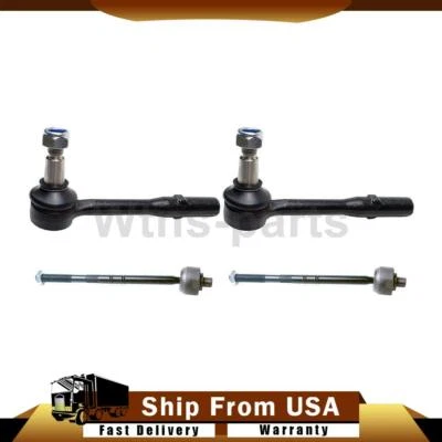 Extremos de barra de amarre exterior interior delantero 4 piezas para Mercedes-Benz CL550 5,5 L 2007-2008 Foto 1 de 4