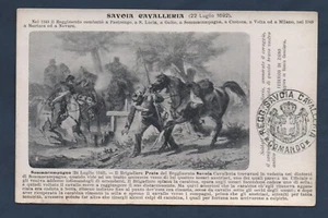 CARTOLINA POSTALE ITALIANA SAVOIA SOMMACAMPAGNA - Picture 1 of 2