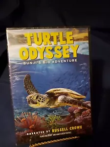 Turtle Odyssey Bunji's Big Adventure (DVD, 2018) Russell Crowe (Sealed) IMAX - Picture 1 of 9
