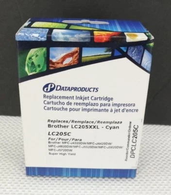 Dataproducts DPCLC205C for Brother LC205XXL Cyan High Yield Inkjet Cartridge TF - Image 1 of 4