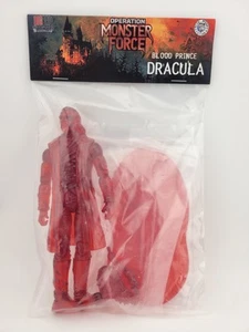 Operation Monster Force Blood Prince Dracula 6” Figure Clear Red Version - Picture 1 of 5