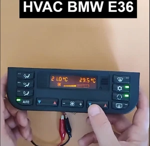 BMW E36 HVAC Heater Control Panel 8378466 AUC - Picture 1 of 3