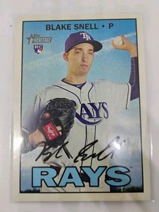 2016 Topps Heritage Blake Snell COLOR SWAP Rookie SSP Very Hard To Find!! - Picture 1 of 1
