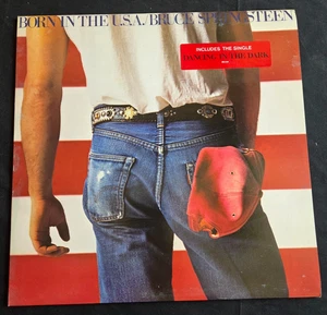 Bruce Springsteen Born In The USA Vinyl Record CBS86304 1984 Europe Pressing VG+ - Picture 1 of 8