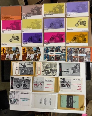 Harley-Davidson lightweight model Rider Handbooks - 25 total - Image 1 of 4