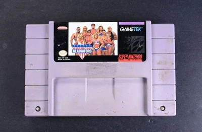 Cartucho American Gladiators SNES Super Nintendo somente! - Imagem 1 de 2
