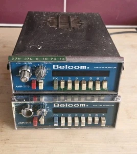 2 X BELCOM VHF/FM MONITOR RECEIVERS PLEASE READ 1 SEEMS TO WORK, 1 FOR SPARES - Zdjęcie 1 z 4