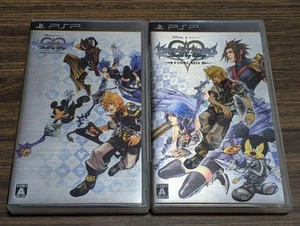 SYY178 Sony PSP Kingdom Hearts Birth by Sleep & Final MIX 2Games SET ship free - Picture 1 of 1