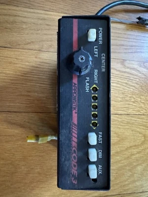Code 3 ArrowStik 7410 Controller Emergency Vehicle Light Bar Control Unit Works - Image 1 of 4