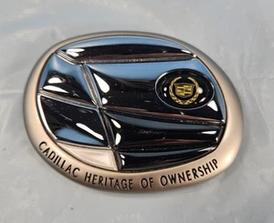Cadillac Heritage Of Ownership Badge Emblem - Bild 1 von 3