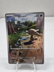 Paldean Wooper 102/094 - Llamas Fantasmales Pokemon Juego de Cartas Coleccionables Ilustración Raro - Casi Nuevo/Muy Nuevo - Imagen 1 de 3