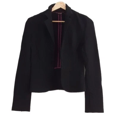 Chaqueta negra auténtica ef-de para mujer Foto 1 de 4