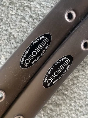 Ambrosio Chrono rims , 28 Spoke , Tubular Rims - Image 1 of 4